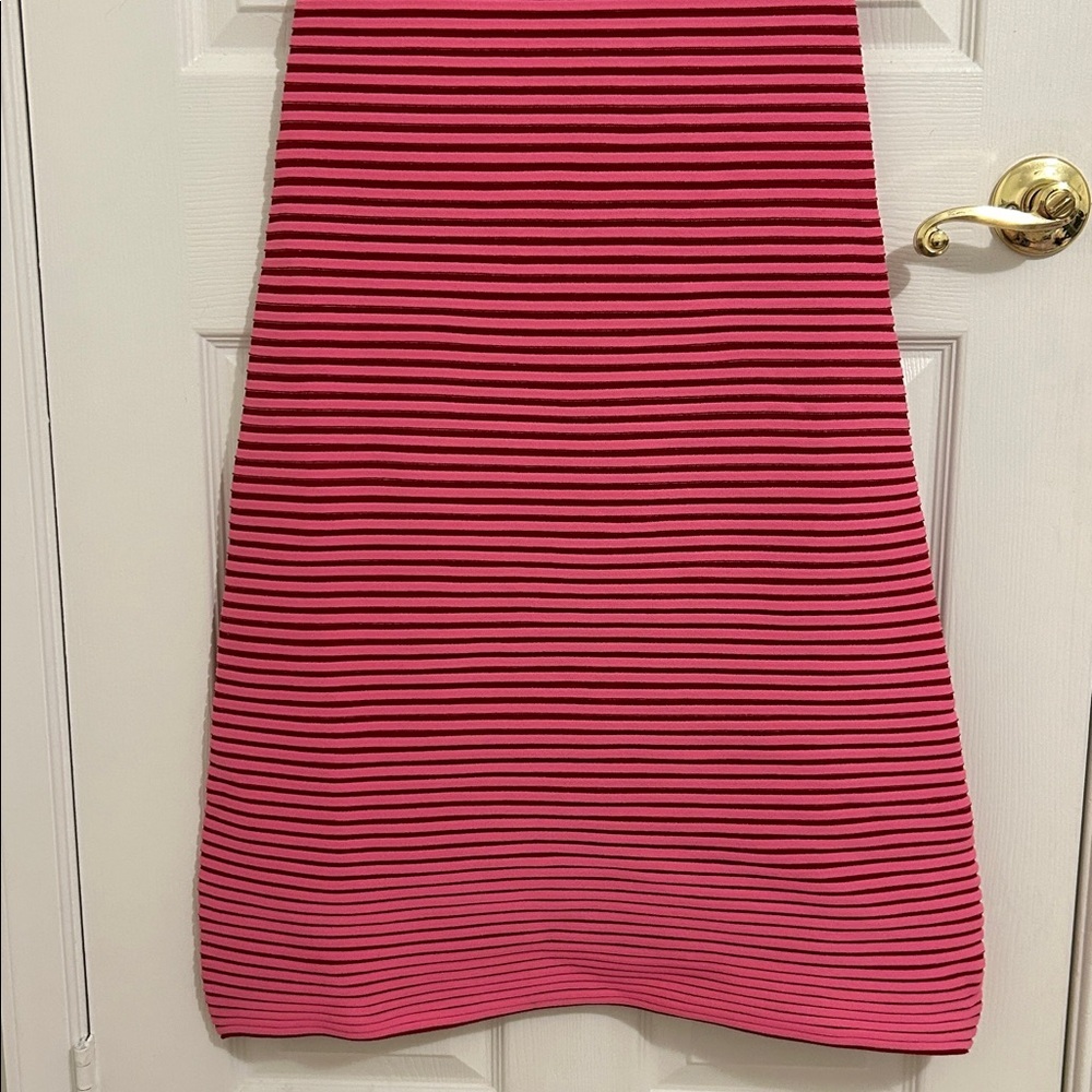 The Wolf Gang Sunmor Knit Maxi Dress In Candy Stripe NWT Size Medium Bodycon - Picture 7 of 15